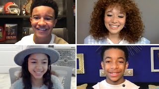 Family Reunion Kids Tease PART 4, Shaka's First KISS, TikTok Dancing and MORE (Exclusive) video