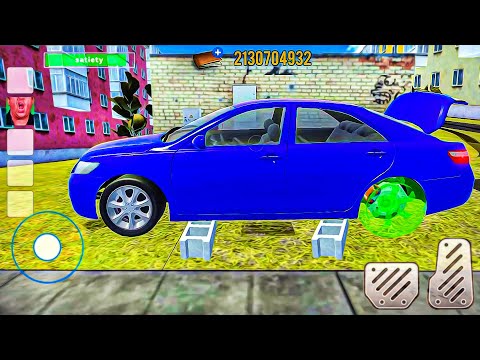 Open New Blue Car - Driver Simulator Life: Walkthrough - Android Gameplay