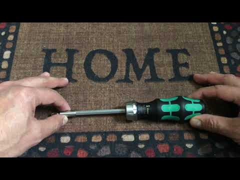 Wera ratcheting screwdriver!
