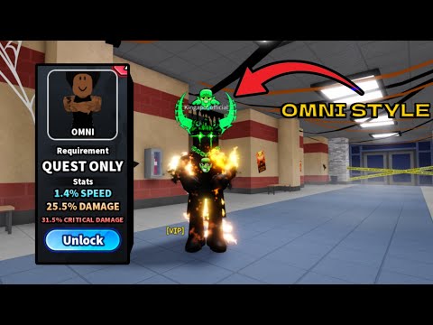 Fight in a school roblox  NEW OMNI STYLE THE BEST 😎