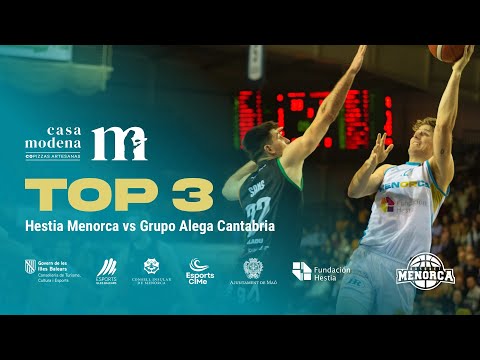 🔝 𝑻𝑶𝑷 𝟑 𝑪𝒂𝒔𝒂 𝑴𝒐𝒅𝒆𝒏𝒂 | 𝐉𝟐𝟔 𝐋𝐄𝐁 𝐎𝐫𝐨 𝟐𝟑/𝟐𝟒: Hestia Menorca 84-68 Grupo Alega Cantabria
