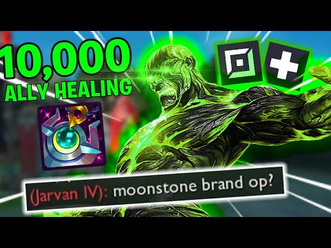 I turned Brand into a better healer than Soraka