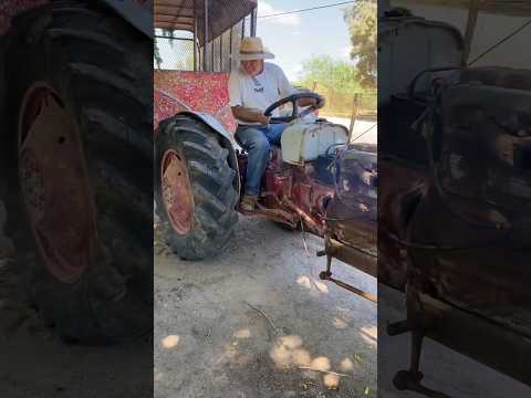 Prende al llavaso😳💪🏻Tractor FORDSON Alterado con motor Perkins 6 cilindros 😮☑️ #fansdestacado