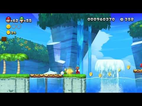 New Super Mario Bros U - 100% Walkthrough Co-op - Parte 05 di 22