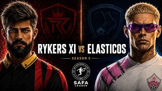 SAFA Pro League | Season 5 | SEMI-FINAL 2 | Rykers XI vs Elasticos | EAFC Pro Clubs
