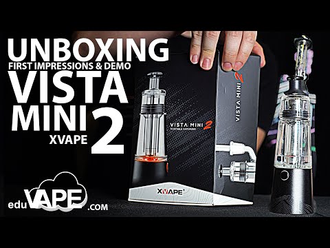 XVAPE Vista Mini 2 Vaporizer Unboxing 2020 | First Impressions & Demo EDUVAPE.com #EDUVAPE Edu Vape