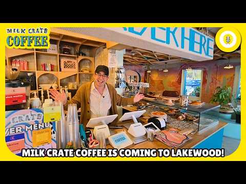 Milk Crate Coffee Opens in Lakewood - The Perlowitz Show