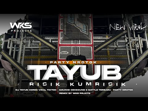 DJ TAYUB HOREG NROTOK 🗿 -RICIK KUMRICIK ‼️VIRAL DI TIKTOK AMUNISI CEKSOUND DAN BATTLE 
