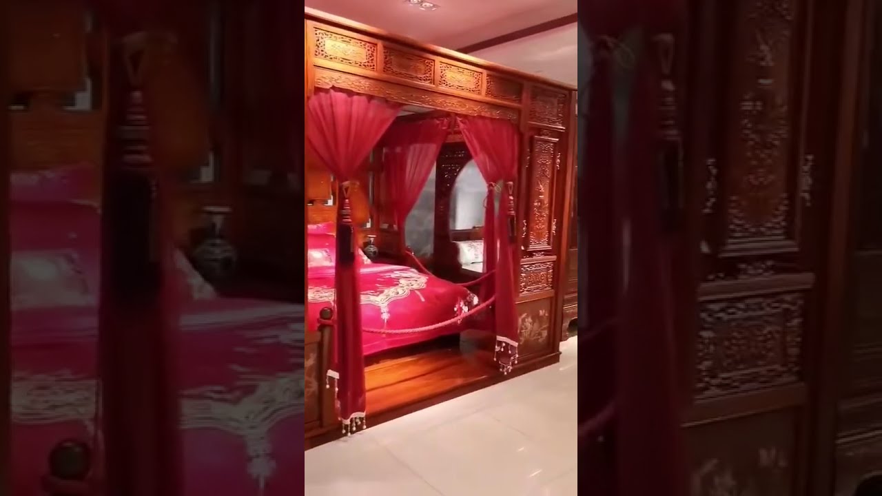 Beautiful traditional Chinese bed