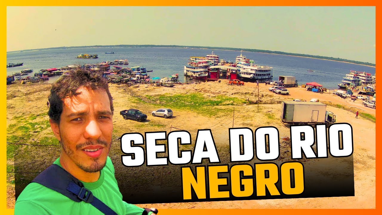 Fui ver a seca do Rio Negro e olha com o que me deparei!!!
