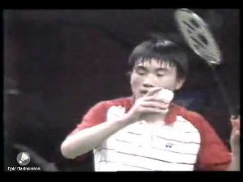 1985 All England - MS SF  Game 2 - ZhaoJianHua VS. LiemSwieKing - 1985全英公開賽 男子單打半決賽  趙建華 VS. 林水鏡 第二局