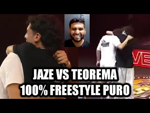 POR ESTAS BATALLAS AMO EL FREESTYLE!!🤩🥴❤🔥 | REACCION A JAZE VS TEOREMA GOD LEVEL