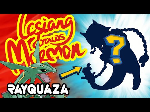 What if... Rayquaza is a chick? - LCSIANG draws Pokemon Moemon (with In-game SC and download)
