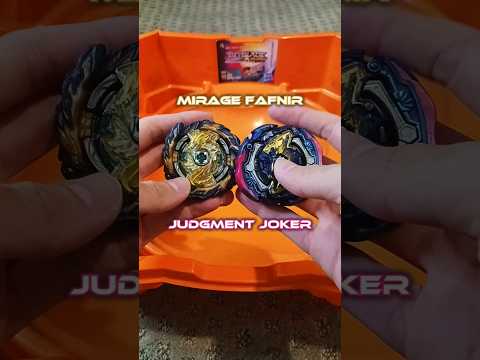 Mirage Fafnir VS Judgment Joker #beyblade #beybladeburst #fyp #viral #trending