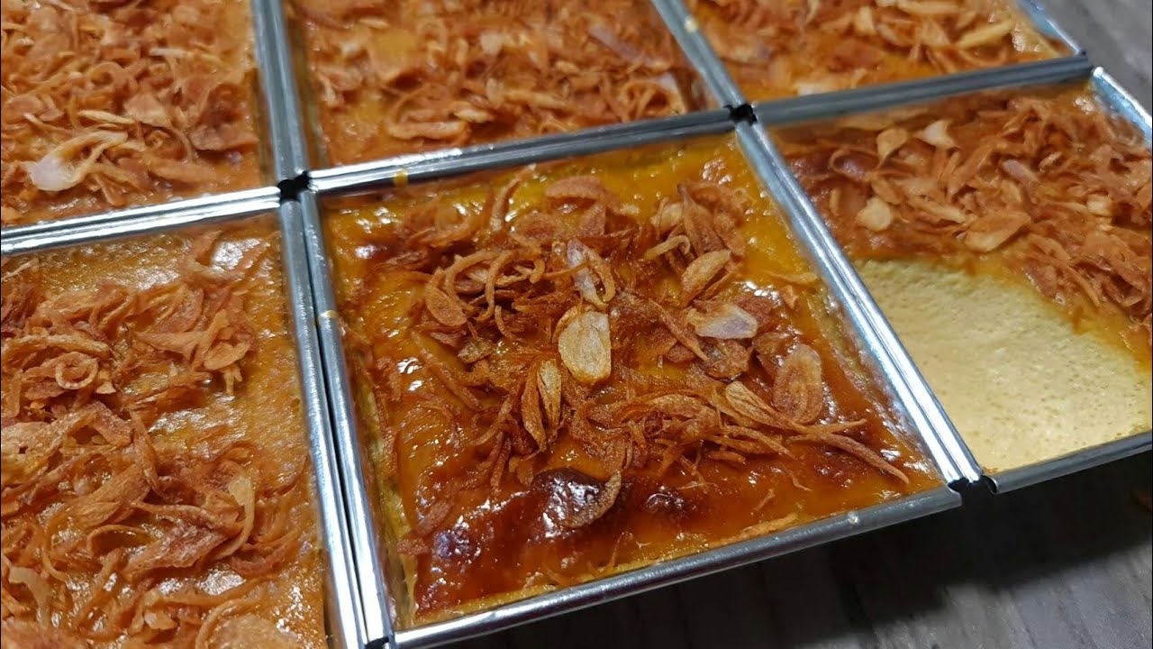 ขนมหม้อแกง หรือขนมกุมภมาศ ขนมไทยชาววัง