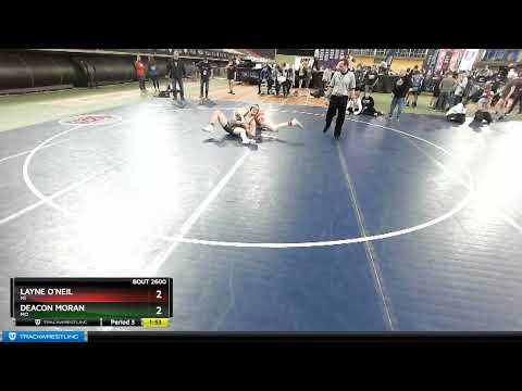 195 Lbs Cons. Round 3 - Layne O`Neil, MI Vs Deacon Moran, MO 196f