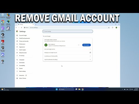 How To Remove a Gmail Account from Your PC or Laptop - Easy Fix