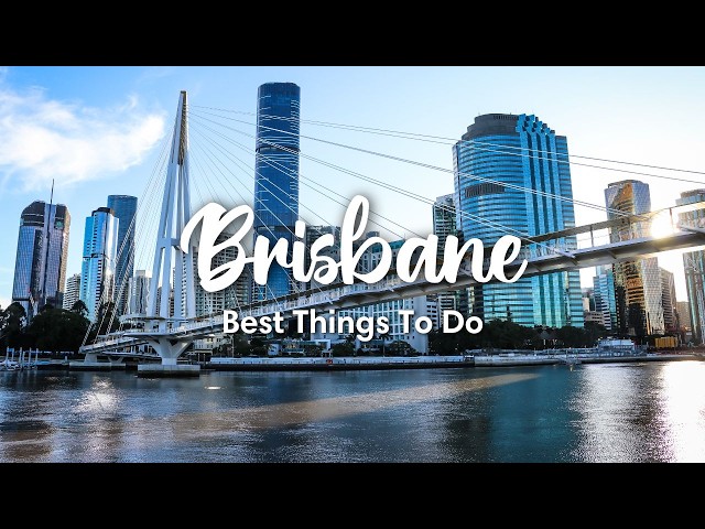 Travel vlog - BRISBANE, AUSTRALIA (2025) | 12 Best Things To Do In & Around Brisbane (+ Travel Tips)