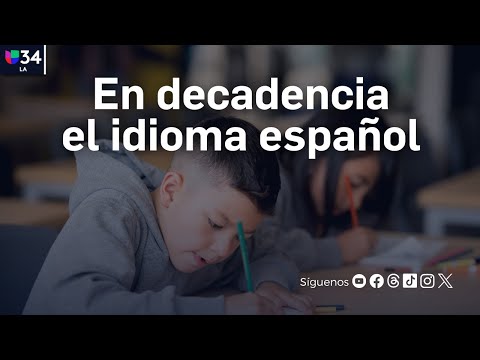 En decadencia el idioma español entre las nuevas generaciones en EE.UU.