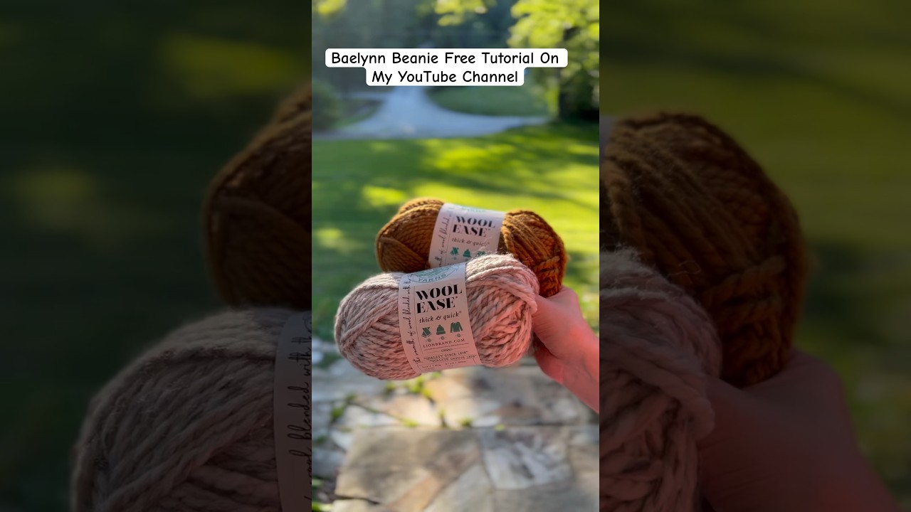 Baelynn Beanie Free Crochet Hat Tutorial #crochettutorial #crochet #crochetpattern #crochetlove