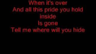 3 Doors Down - When It&#39;s Over (karaoke)