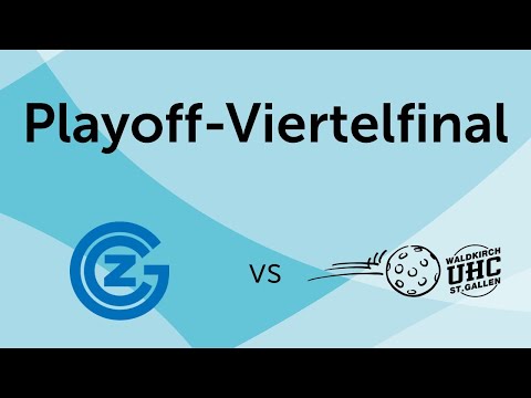 Playoff-Viertelfinal GC Unihockey gegen UHC Waldkirch-St. Gallen