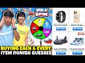 Buying Everything Ronish Guesses Spin The Wheel ️ Most Expensive Video Tsg Mann