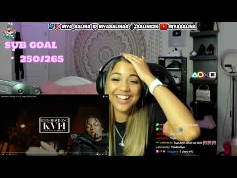 Mya Salina REACTS to "Kyle Richh x Jenn Carter (41) - Deuce (Official Video)"
