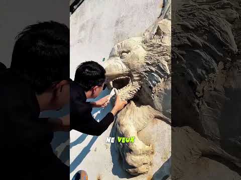 3D Artist Saves Himself with an Incredible Wall Painting ❤️#shorts 