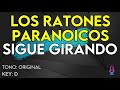 Los Ratones Paranoicos - Sigue Girando - karaoke Instrumental