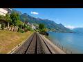4K Lucerne Meiringen Interlaken Ost Express Scenic Train Cab Ride Switzerland 05 2026 Zb