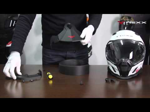 NEXX Helmets X.D1 - Video Tutorial - How to Place the Peak Extensor