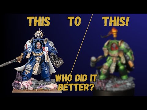 Kitbashing a Salamanders Captain