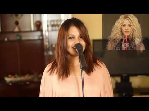 1 girl, 4 voices ( Celine Dion, Whitney Houston, Shakira, Beyonce)