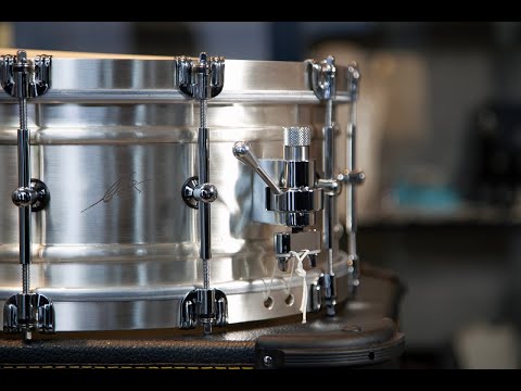 Steeldrum 6x14 Silver Shell High Tune.