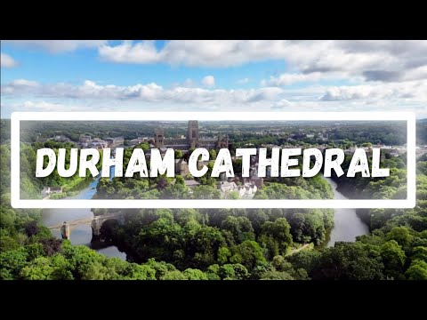 Durham Cathedral Prebends Bridge DJI Mini 3 Pro Drone Footage UK 4K