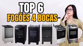 Qual o melhor Fogão de 4 bocas ATUALIZADO [2024]