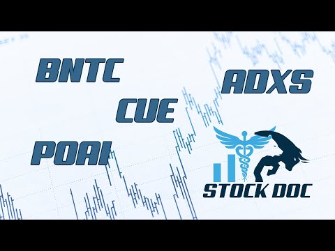 STOCKS | CUE, BNTC, POAI, ADXS