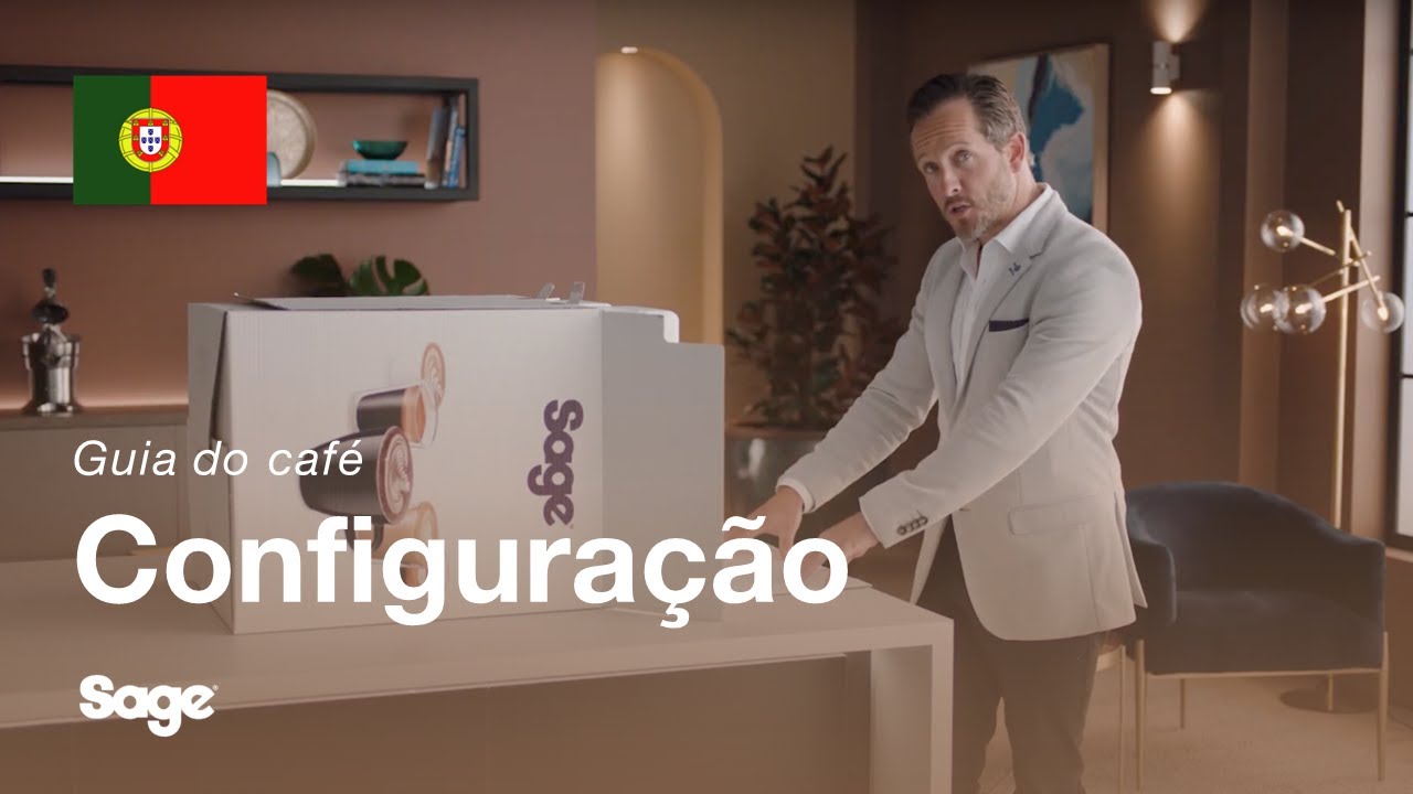 Tutorial de guia de café Breville - Desembalagem e peças