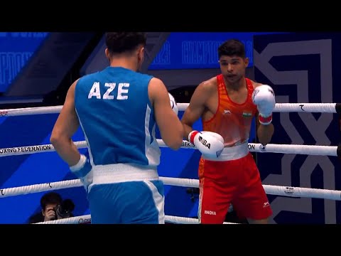 R64 (71KG) NISHANT DEV (IND) vs ALIYEV SARKHAN (AZE) | IBA Men's World Boxing Championships 2023