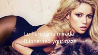 Shakira -I&#39;m Addicted To You-  English &amp; Español Lyrics