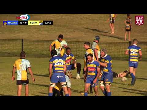 2018 NHRU Prem 1 Rd17 Highlights   Hamilton Hawks Vs Southern Beaches