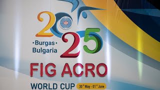 Бургас посрещна състезатели от 15 държави за престижен турнир по спортна акробатика. Добре дошли и успех!