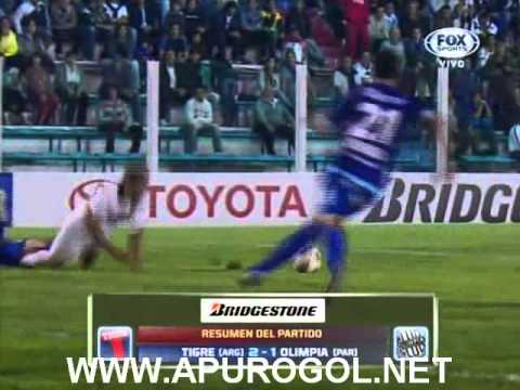 Tigre vs Olimpia (2-1) Copa Libertadores 2013 - Octavos de Final IDA