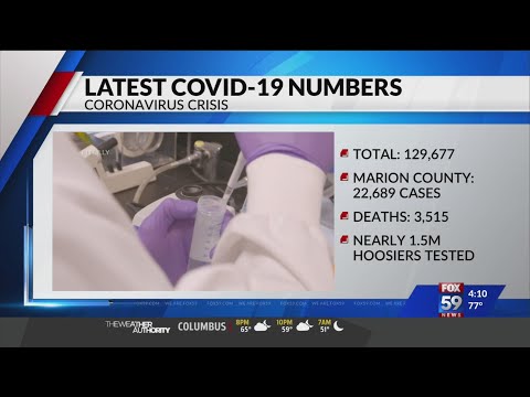 1,488 new coronavirus cases, 16 additional deaths announced by ISDH