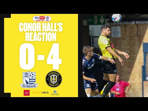 Connor Hall interview post Southend (12/09/20)