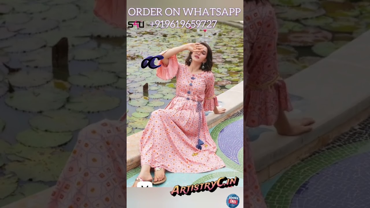 S4U by Shivali Daily Wear Printed Kurtis & Long Dresses (Rs 1100)