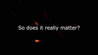 Does It Really Matter Lyrics