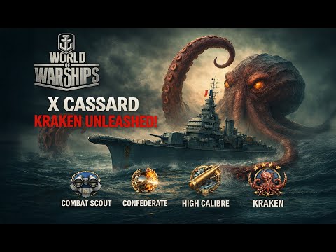 🐙 KRAKEN UNLEASHED! X CASSARD DOMINATES 💥 High Caliber | WoWS
