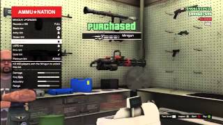 preview picture of video 'GTA 5 Online All GUNS UPGRADES for FREE Glitch'